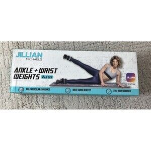 Jillian Michaels 2LB Ankle Weights Set. NWT